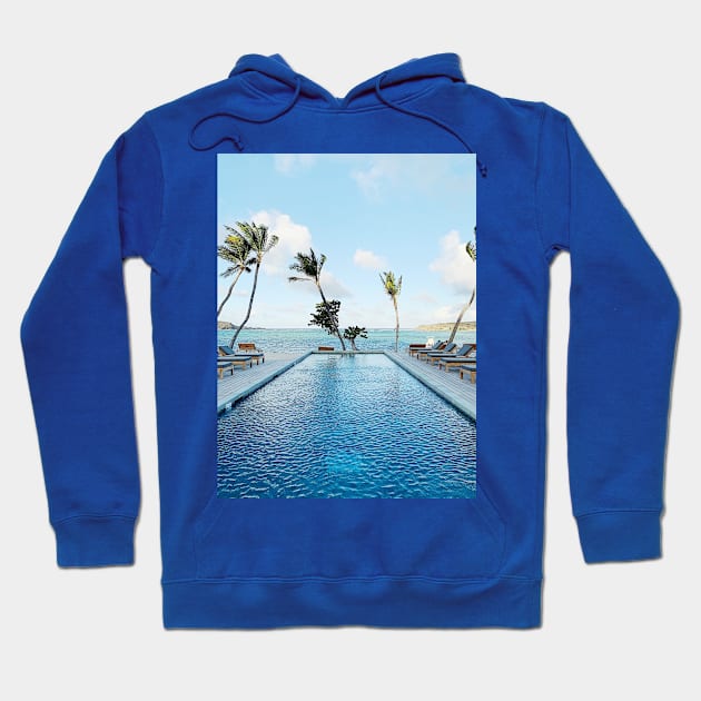 Tropical Ocean Hoodie by NewburyBoutique